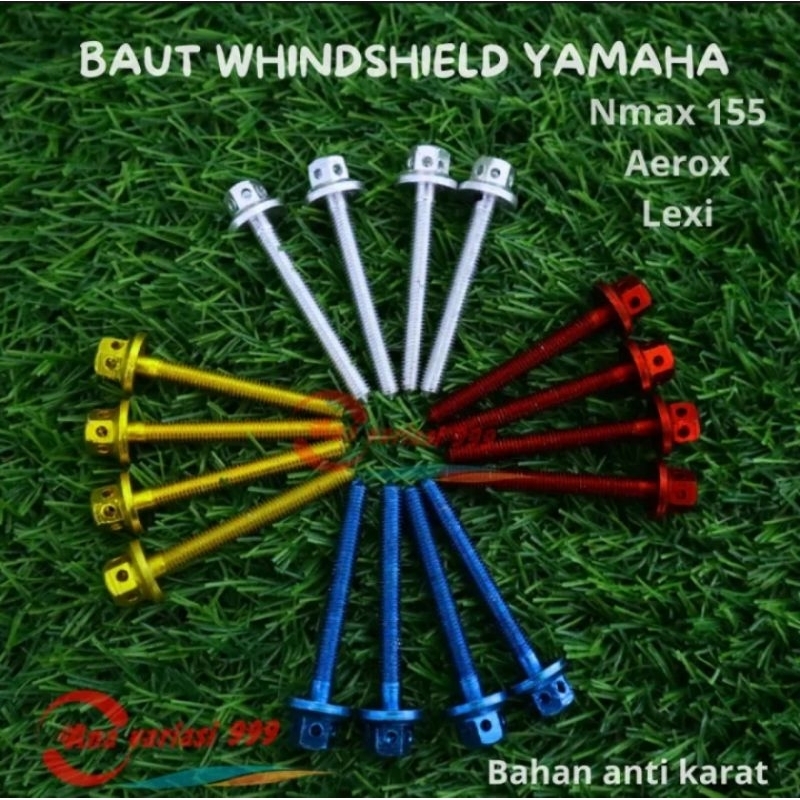 4 PCS baut visor nmax panjang 5cm
