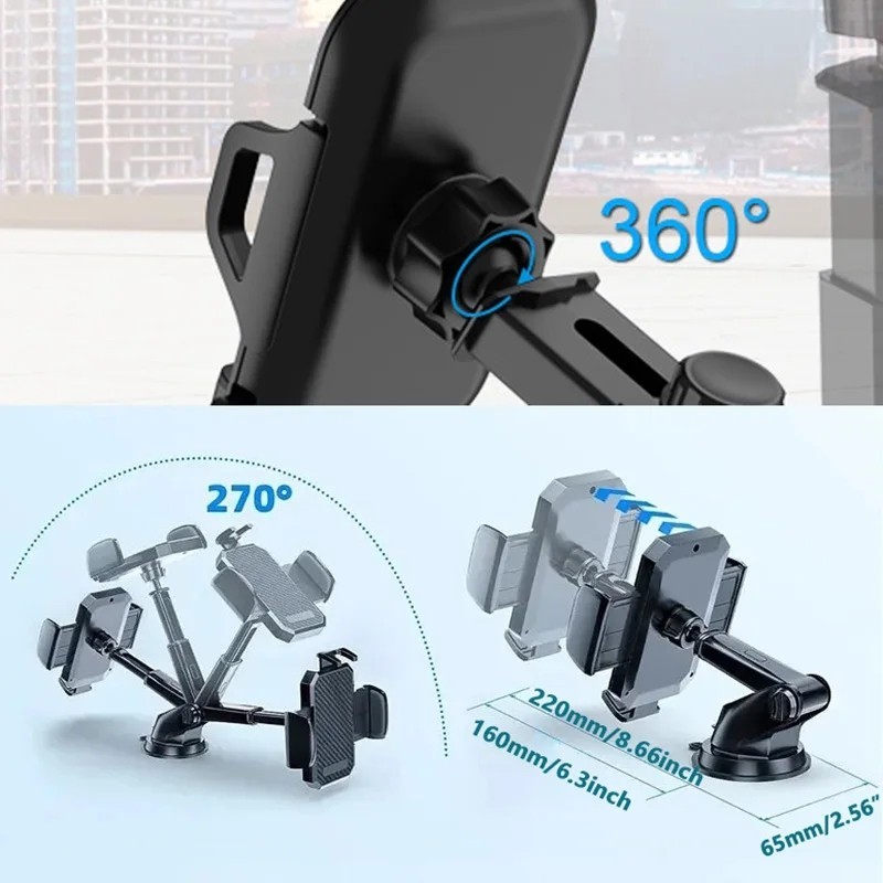 Holder Dashboard Mobil HDK01 - Holder Hp Mobil - Car Holder Gps
