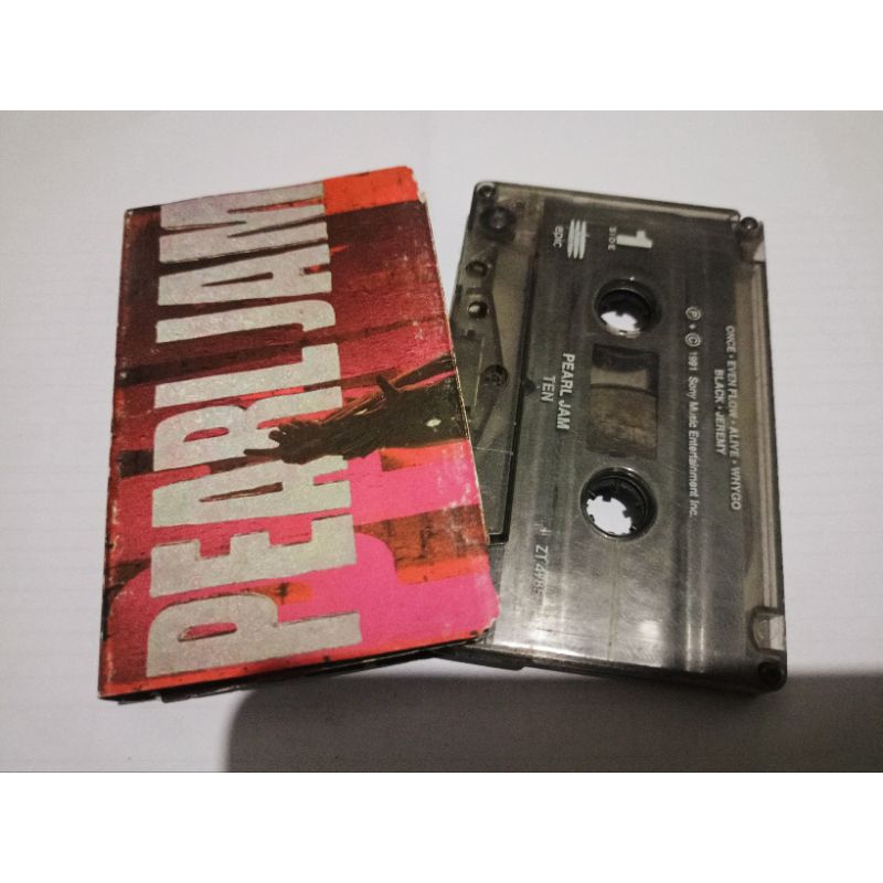kaset Pearl Jam - ten