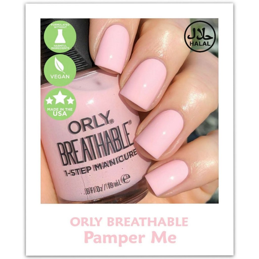ORLY BREATHABLE - Pamper Me - Kutek Halal - Halal Nail Polish - Wudhu Friendly Nail Polish ( ORLY OR