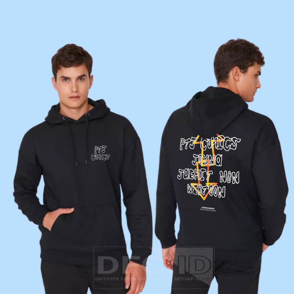 Jaket Hoodie Manhwa Lookism | PHS | PTJ COMICS |  Cotton Fleence