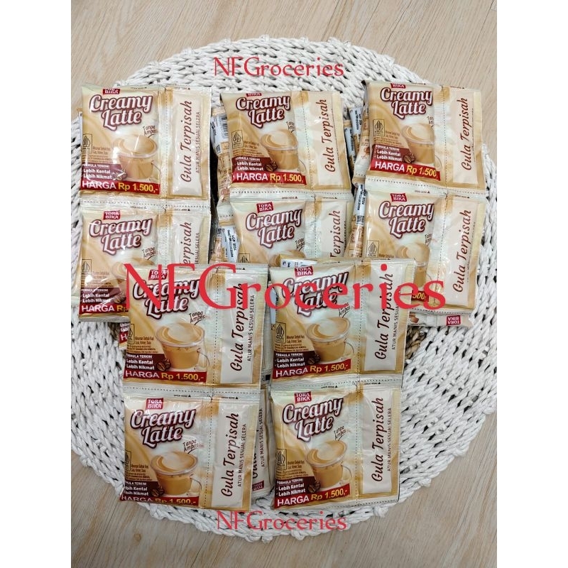 

TORABIKA CREAMY LATTE 1 RENCENG 10 BKS