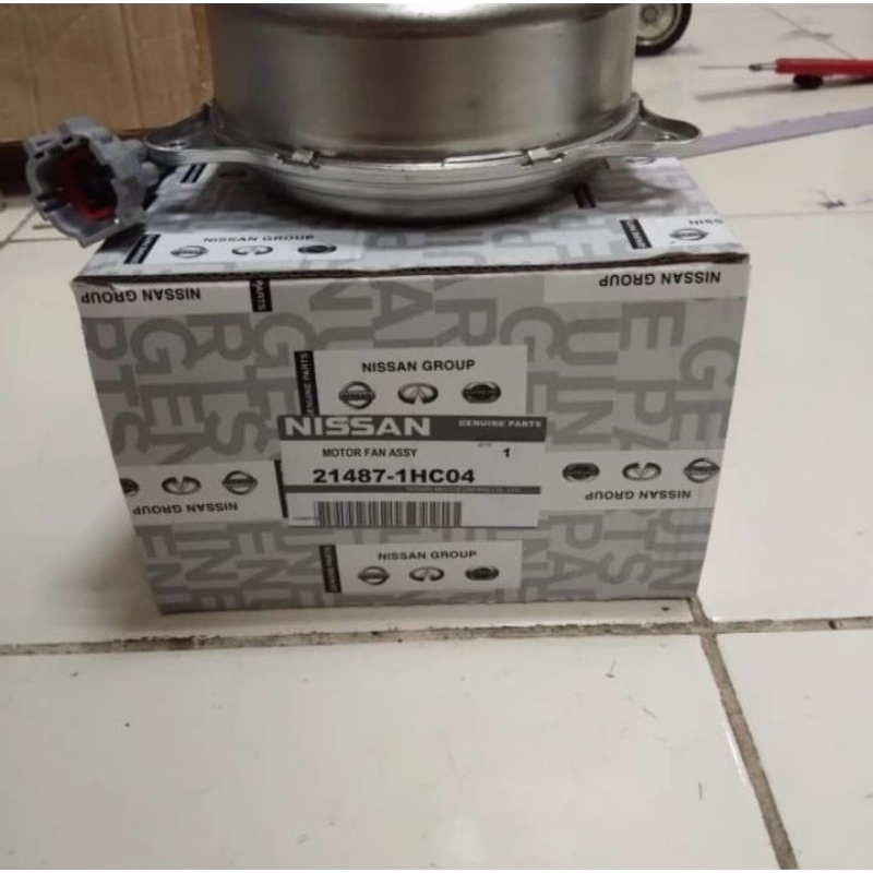 MOTOR FAN RADIATOR NISSAN MARCH ORI BERGARANSI 1 BULAN