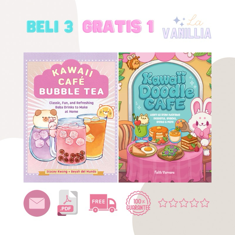 

Kawaii Doodle Cafe Bubble Tea Stacey Kwong Beyah del Mundo Faith Varvara