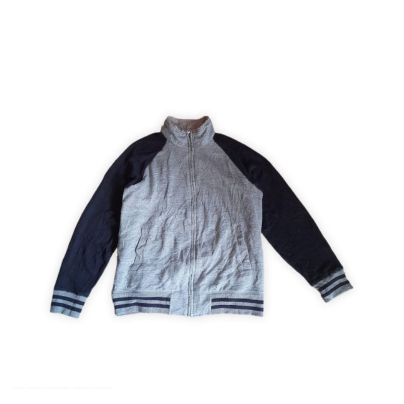 Jaket Tracktop Uni qlo Serpa XL Unisex Second
