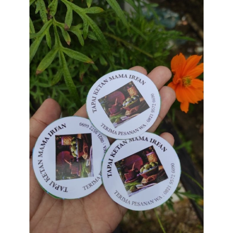 

STIKER murah makanan,minuman, skincare dll