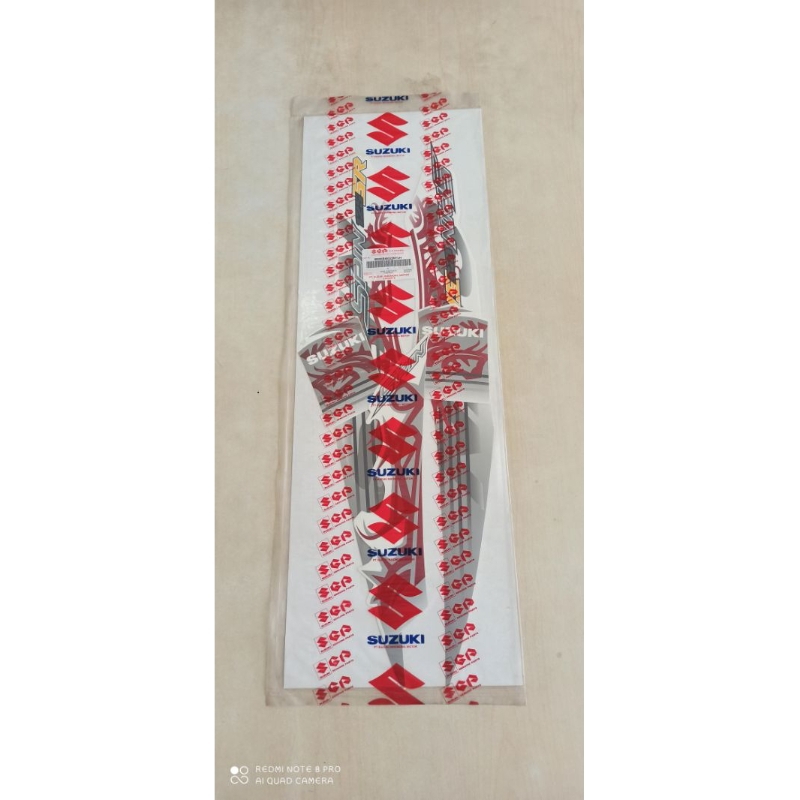 Striping Spin 125 SR 2010 warna Putih