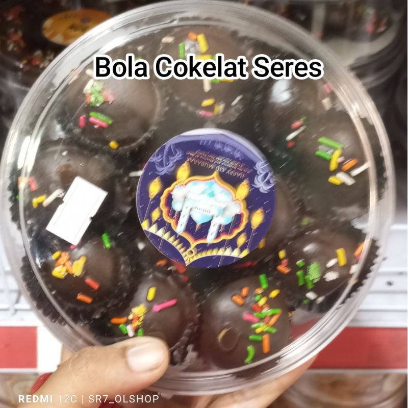 

Kue Kering Bola Cokelat Seres/Toples