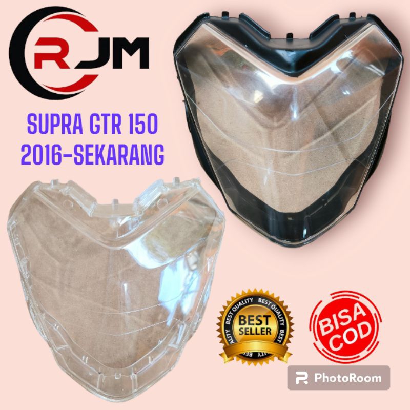 MIKA LAMPU DEPAN SUPRA GTR 150 2016 SAMPAI SEKARANG MIKA LAMPU GTR KACA LAMPU DEPAN SUPRA GTR