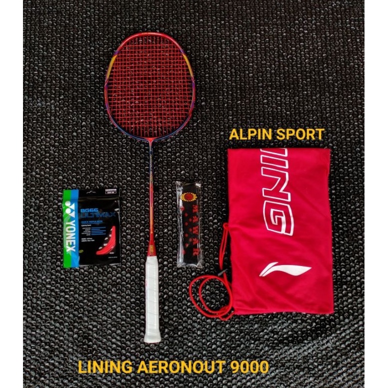 Sale Terbatas RAKET BADMINTON LINING AERONOUT 9 WATANABE YUTA 32 LBS ASEAN PREMIUM