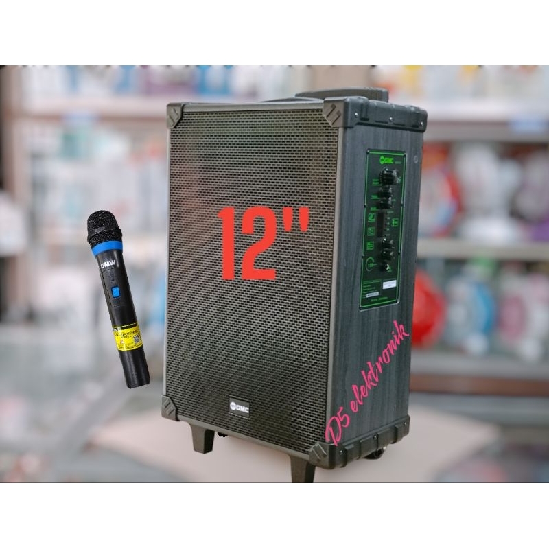 speaker gmc 12inch 883m (gojek grab)