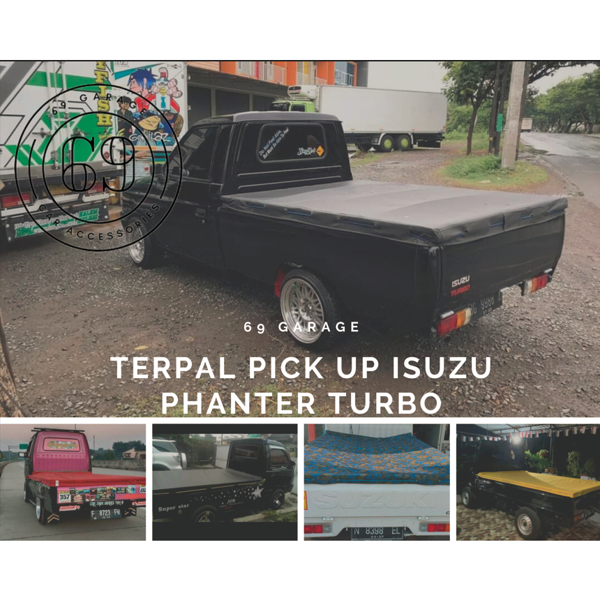 Terpal Bak Mobil Pick Up Isuzu Phanter | Terpal Deklit Isuzu Phanter | Terpal Pick Up Phanter