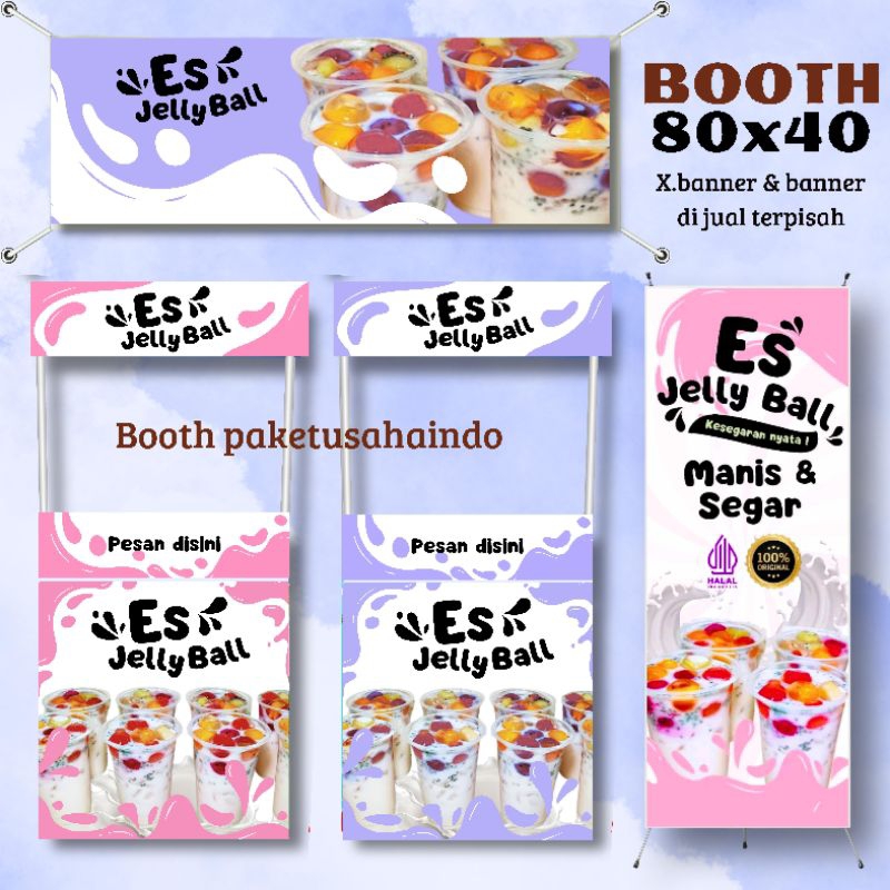 BOOTH 80X40 ,BOOTH PORTABLE, BOOTH MAKANAN, BOOTH MINUMAN
