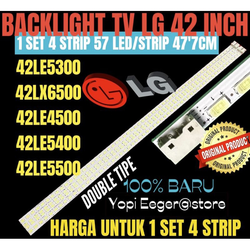BACKLIGHT TV LG 42 INCH 42LE5300-42LX6500-42LE4500-42LE,5400-42LE5500
