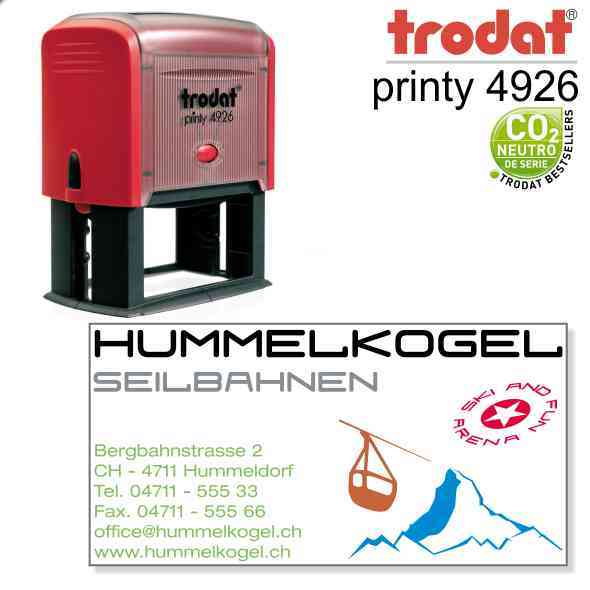 

Stempel Trodat 4926 + LETTER