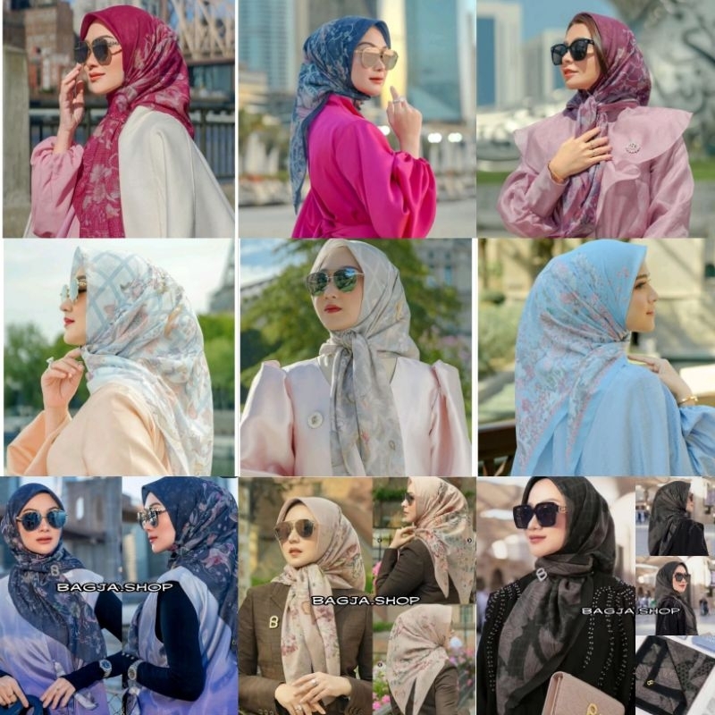 Buttonscarves Scarf SALE Dubai Autograph Nada Al Qasr Medina Blume Granada