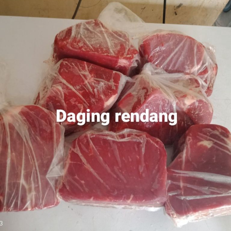 

WWY168 Ready Stok DAGING UNTUK RENDANG TANPA LEMAK 1 kg HALLAL