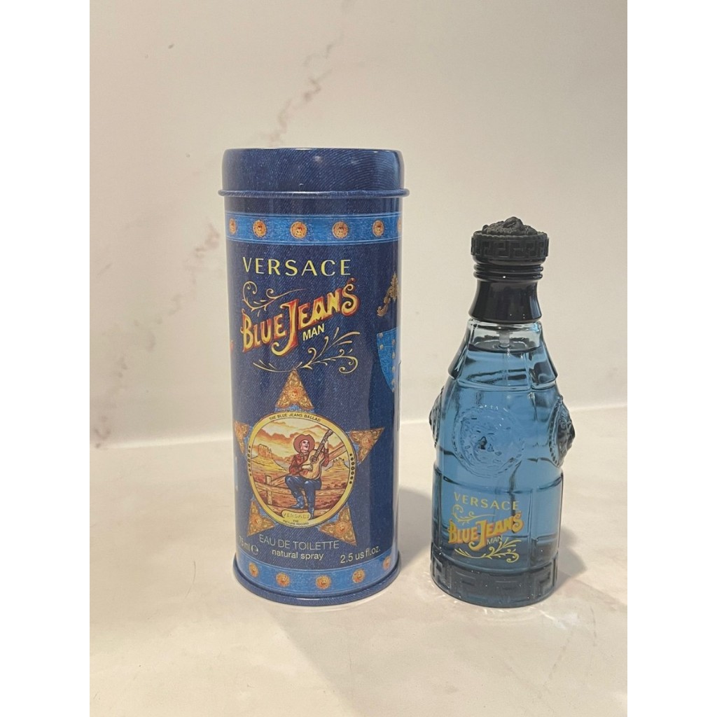 Parfum Versace Blue Jeans 75ml EDT – Original Perfume - Contoh