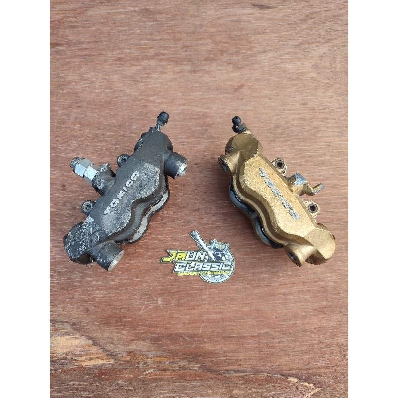 kaliper tokico gsx hitam kaliper tokico zx gold original / kaliper radial monoblok 4piston kaliper t