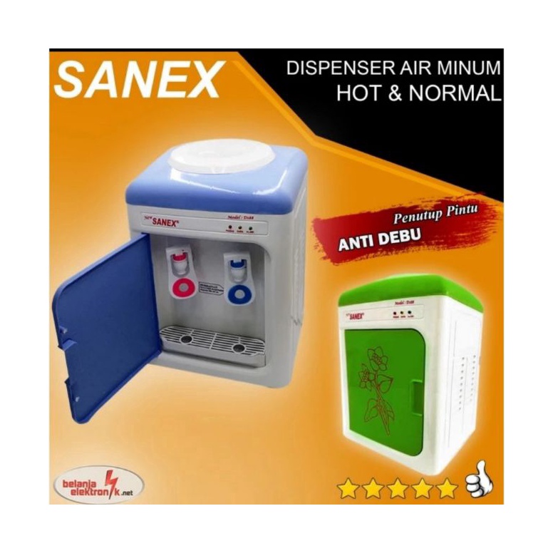 REKOMENDASI SANEX dispenser D188 pakai tutup hot  normal Dispenser SANEX tutup