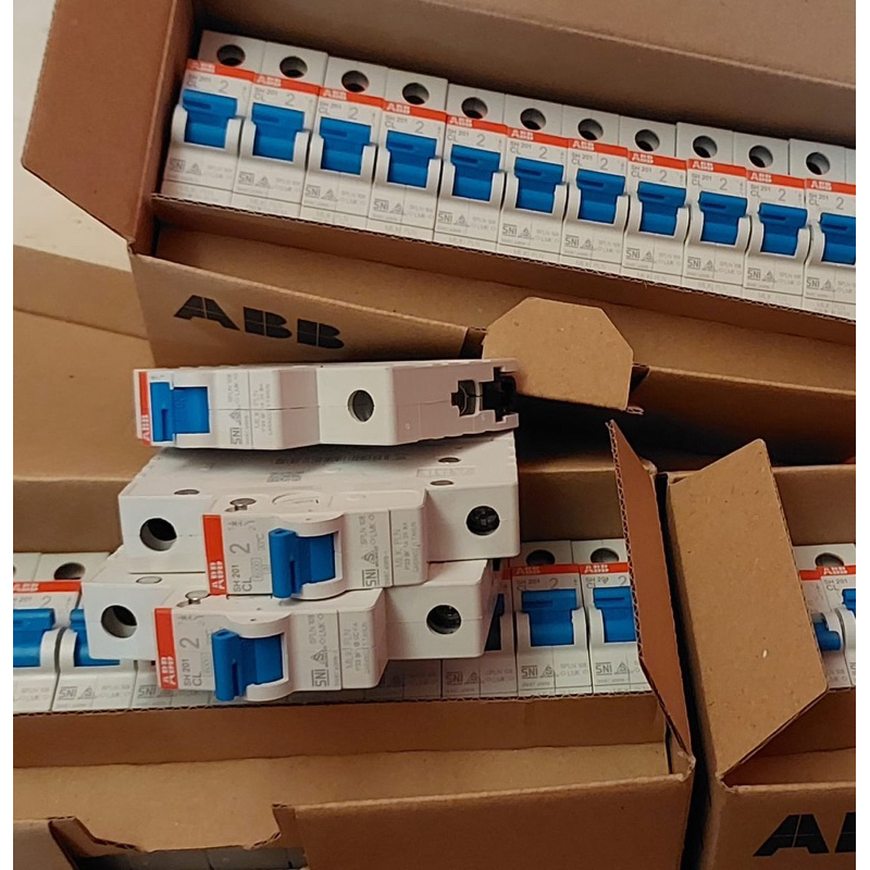 MCB ABB 2A Ori PLN 100% Asli