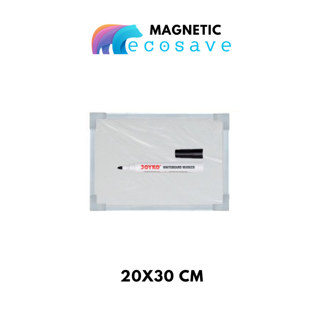 

Whiteboard Magnetic 20x30 cm Gantung Kecil Mini White Board Single Face Papan Tulis 20 x 30 cm Magnetik Satu Muka Untuk Anak Belajar