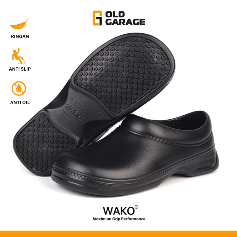 Harga Murah Sepatu Kitchen Pria Sepatu Chef Kitchen Shoes WAKO