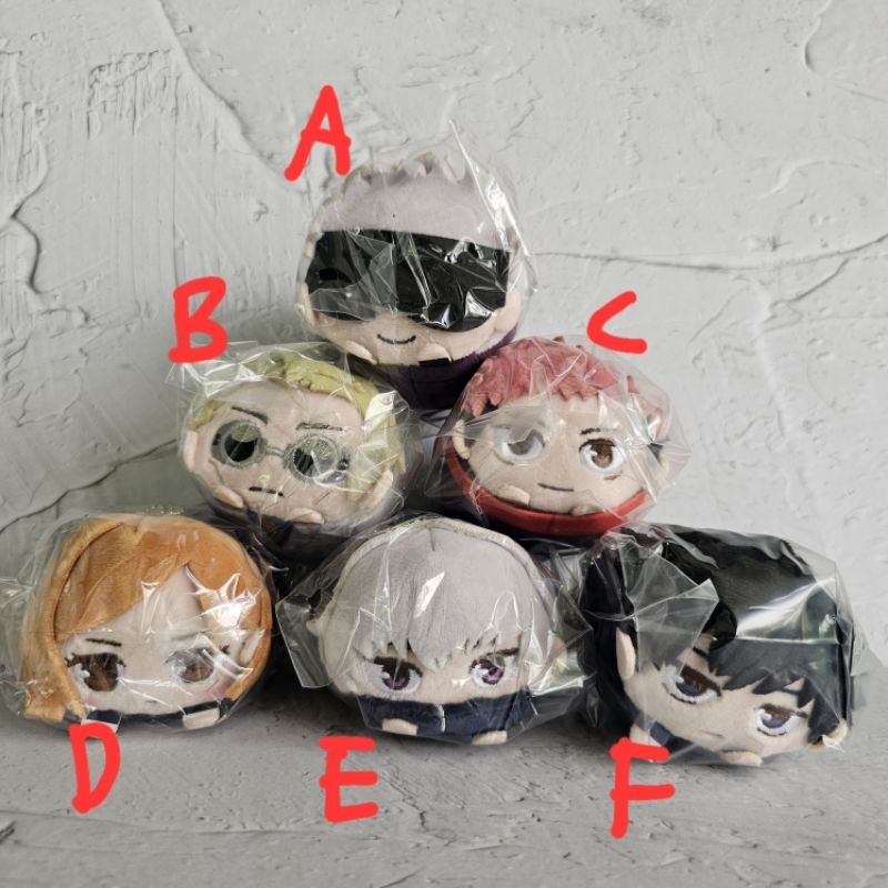 mochikorin s nuigurumi plush jujutsu kaisen gojo nanami yuji megumi nobara inumaki