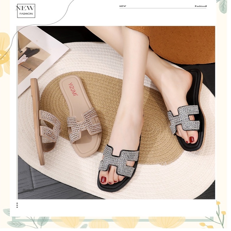 SPECIAL PRICE Sandal Wanita Yizumi  Sendal Wanita el Yizumi l L1838Y1