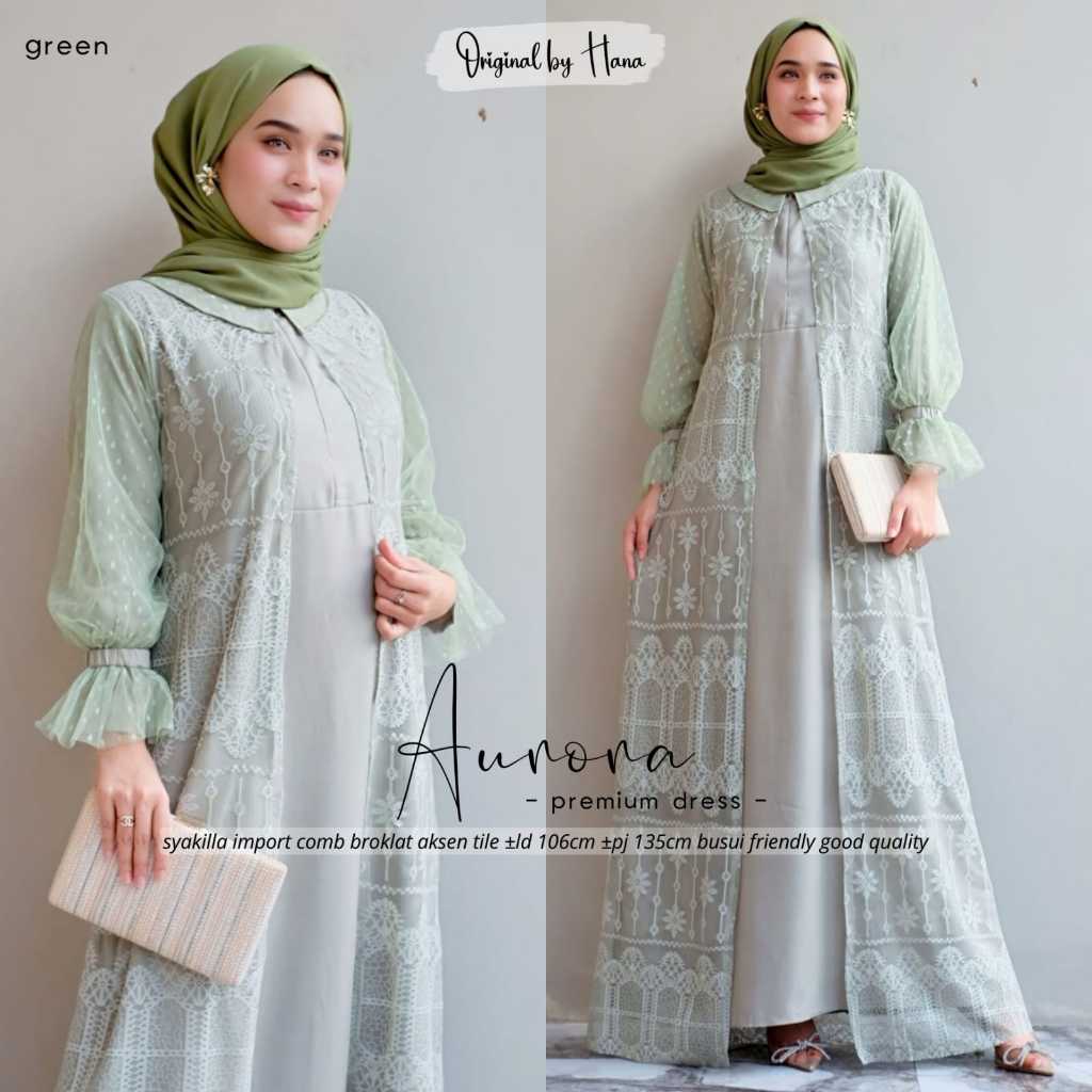 aurora premium dress by hana