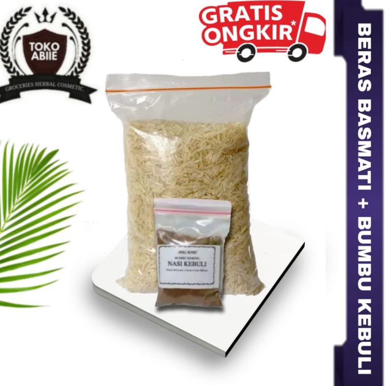 

XGN715 Stok terbaru Beras Basmati 1kg Gratis Bumbu Kebuli Instan