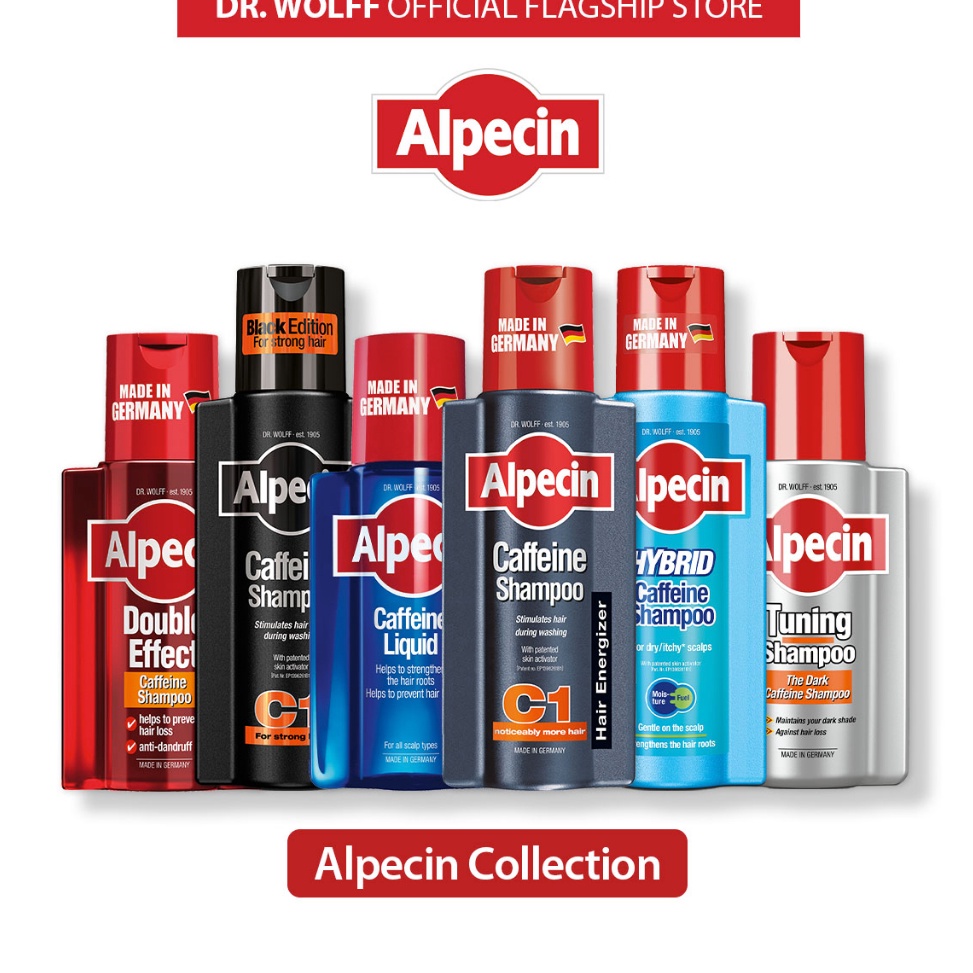 YGO984  77 Alpecin Kafein Shampo  Tonik  Rambut Rontok pada Pria