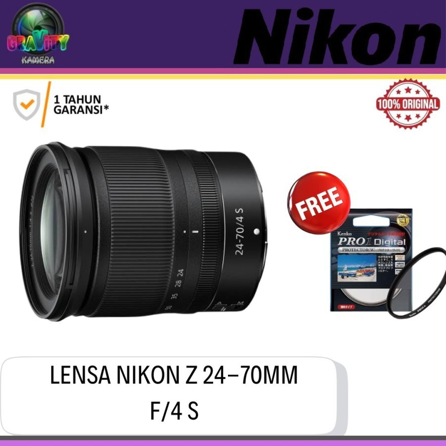 NIKON Z 24-70MM F4 S / LENSA NIKON Z 24-70MM F4 S