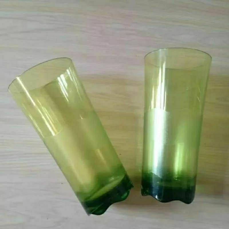 TUPPERWARE Activity Sheerly Elegance green series/ Gelas tupperware