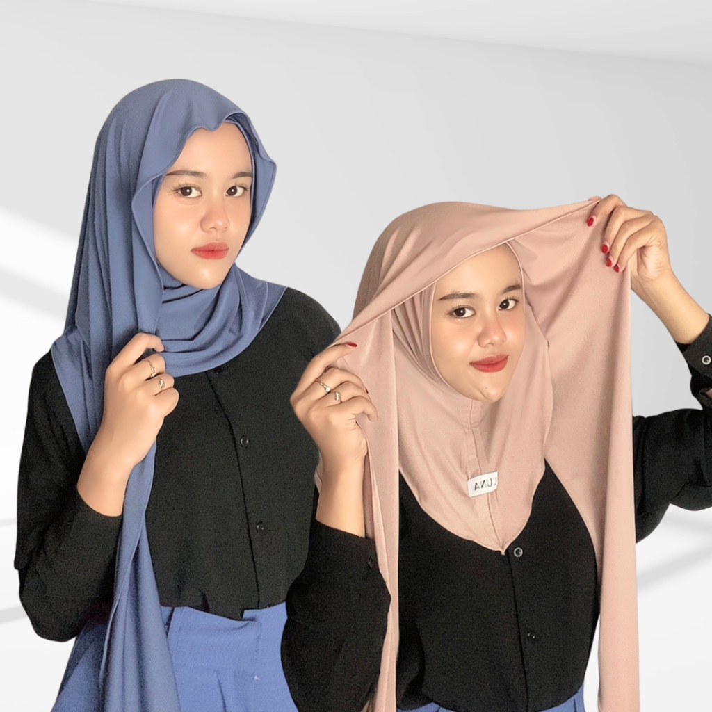LUNA HIJAB - Pashmina Inner Menutup Leher Hijab Pashmina Inner Ninja Pashmina Inner Mleyot