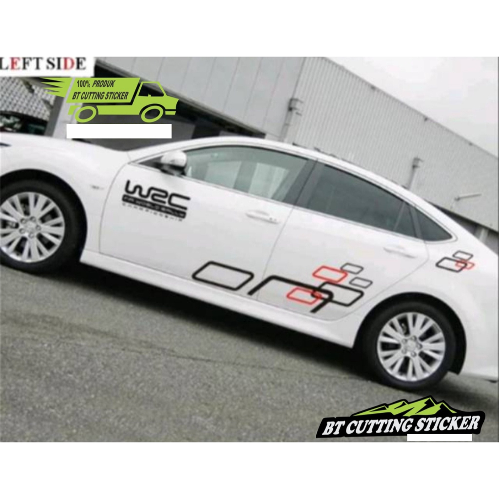 Stiker mobil sedan stiker vios stiker variasi mobil sedan keren