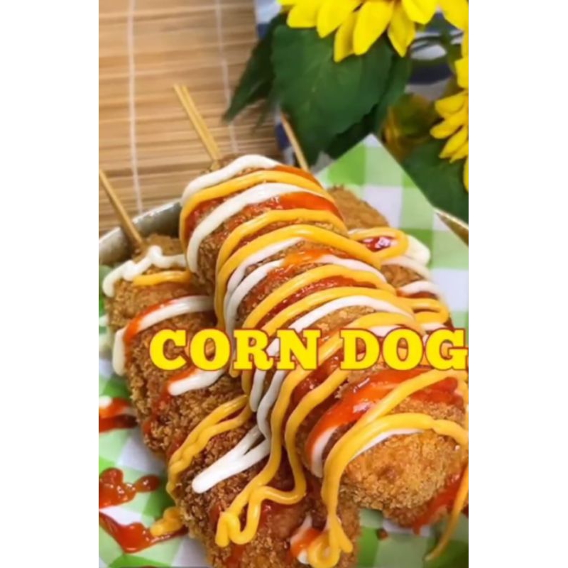 

Corndog Sosis Mozzarella frozen isi 4pcs