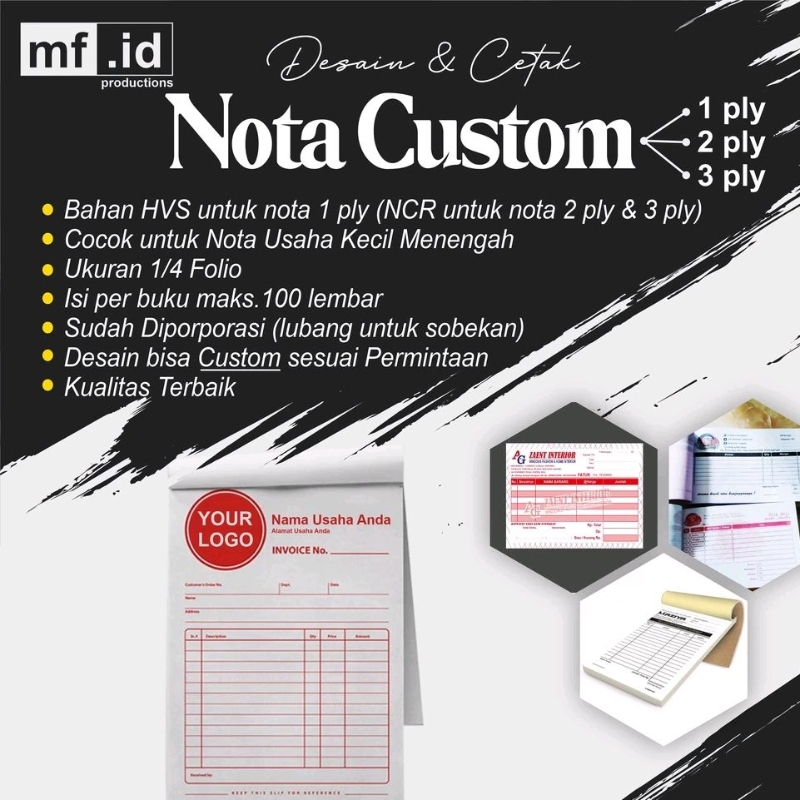 

CETAK NOTA CUSTOM MURAH BERKUALITAS