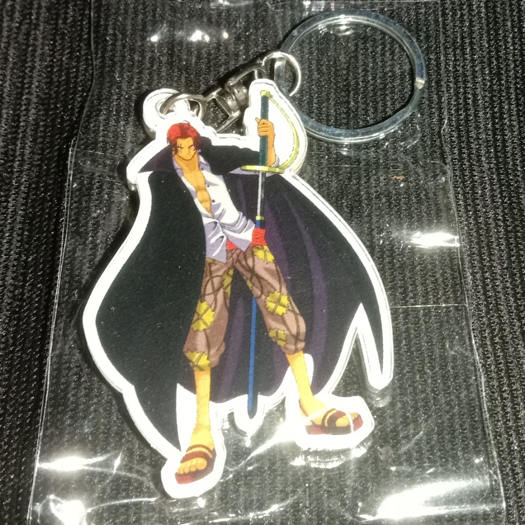 Gantungan Kunci Akrilik Anime Komik Manga One Piece Shanks - Ganci Keychain Acrylic