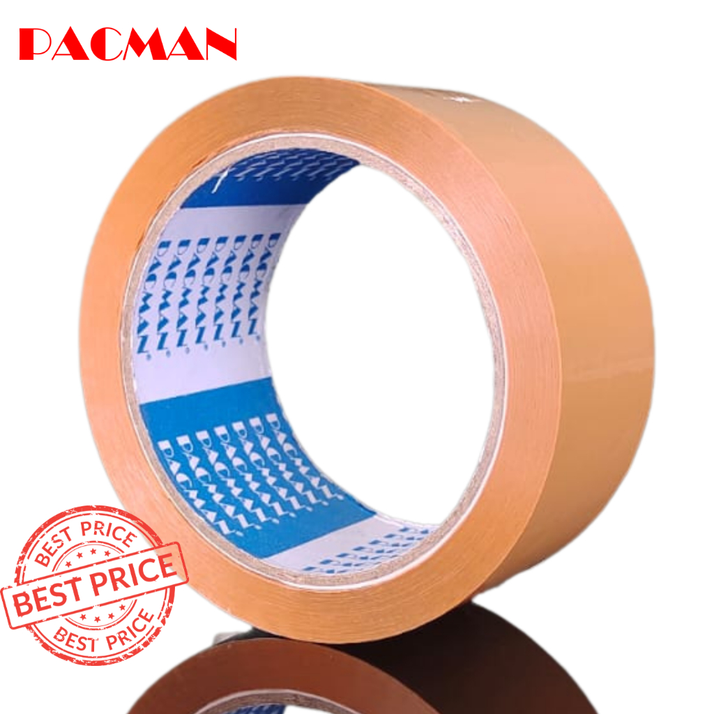 

Lakban coklat pacman biru murah tebal original pacman 100%