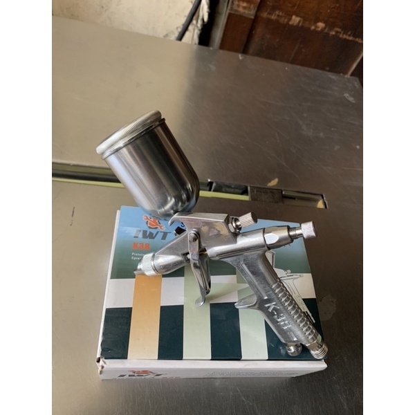 (IWT SAGOLA K3B) Spray Gun Tabung Atas 200cc K3B IWT SAGOLA / Alat Semprot Semprotan Cat Spraygun K-
