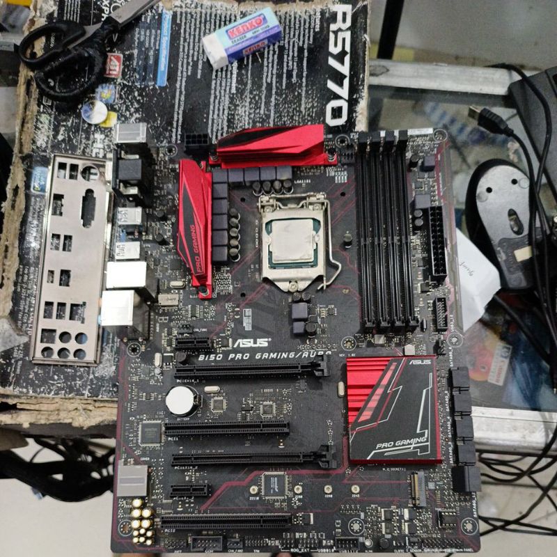 mainboard Asus b150 pro gaming ddr4 procsesor core i5-6400 gen6