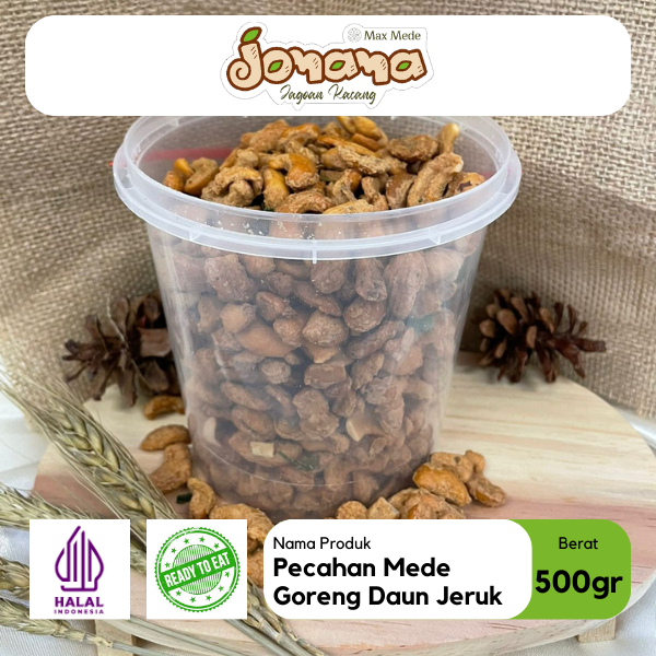 

Cashew Goreng Rasa Daun Jeruk Camilan Kacang Mede Gurih Crunchy Cemilan Enak