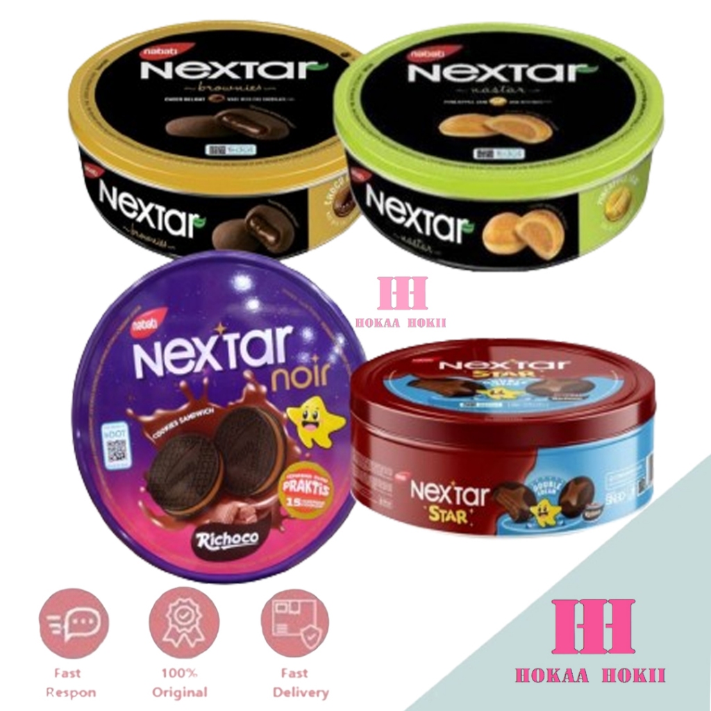 

Nabati Nextar Nastar pineapple jam / brownies choco delight 160gr