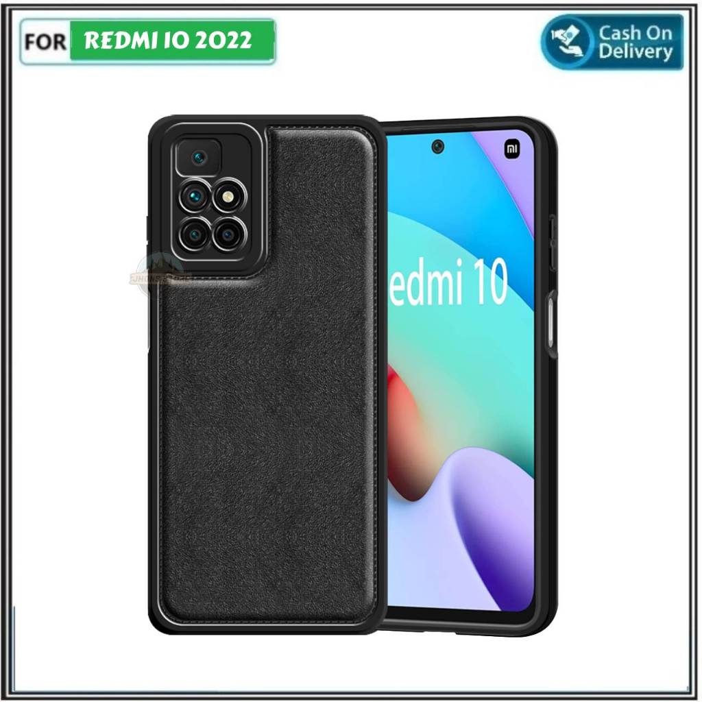 Best Case Leather Pro Xiaomi Redmi 10 - Redmi 10 2022 - Redmi 10 Prime Softcase Silicone Protect Cam