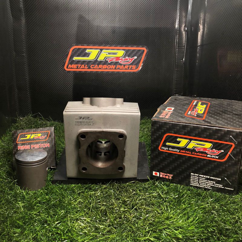 JP Racing blok komplit suzuki satria 2 tak Lscm lumba hiu semi,full carbon,dan full carbon Competiti