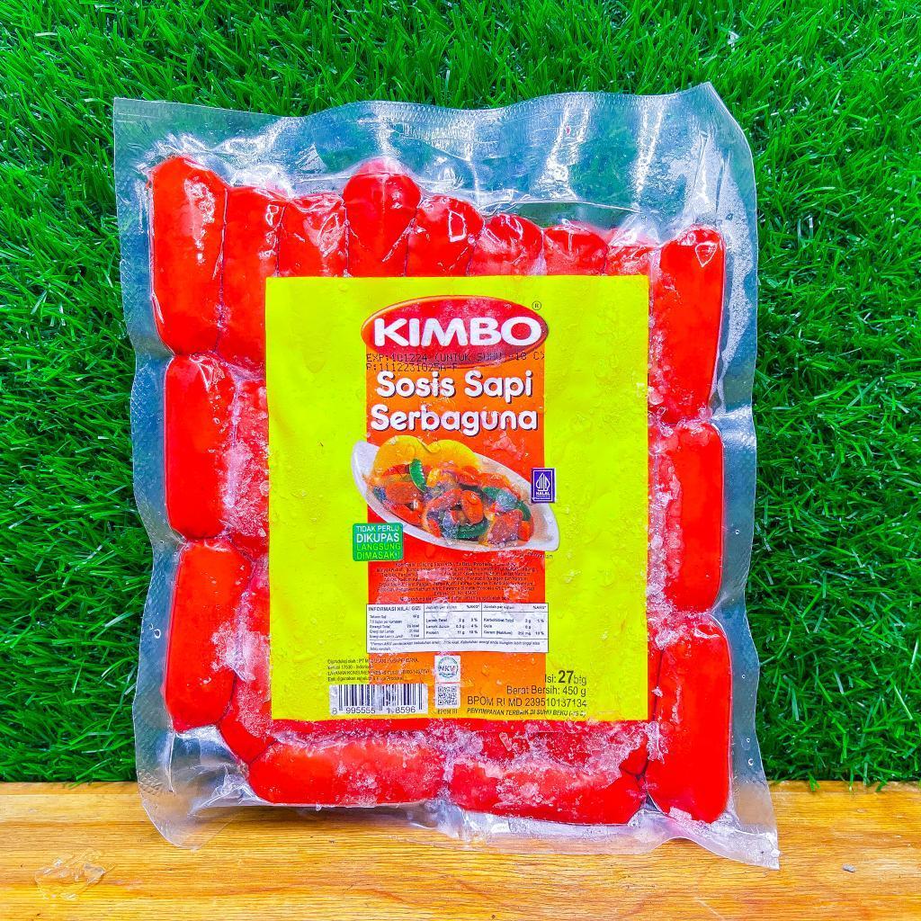 

KIMBO SOSIS SAPI COKTAIL SERBAGUNA 450gr Halal BPOM