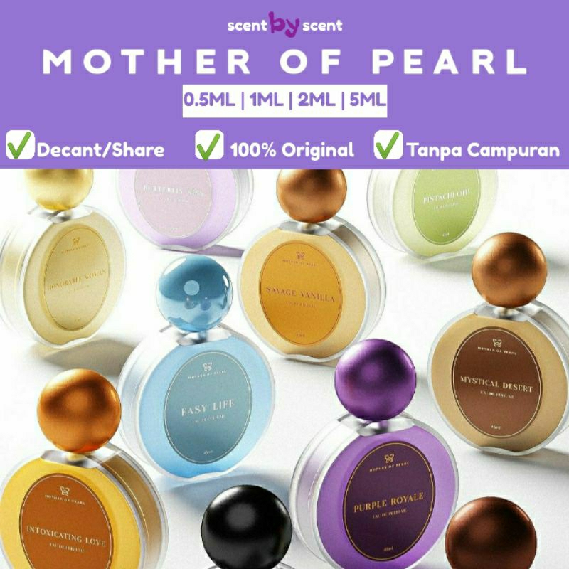 (DECANT) CUCI GUDANG MOP MOTHER OF PERFUMERY BY TASYA FARASYA PISTACHI-OH MYSTICAL DESERT TOBACCO DE