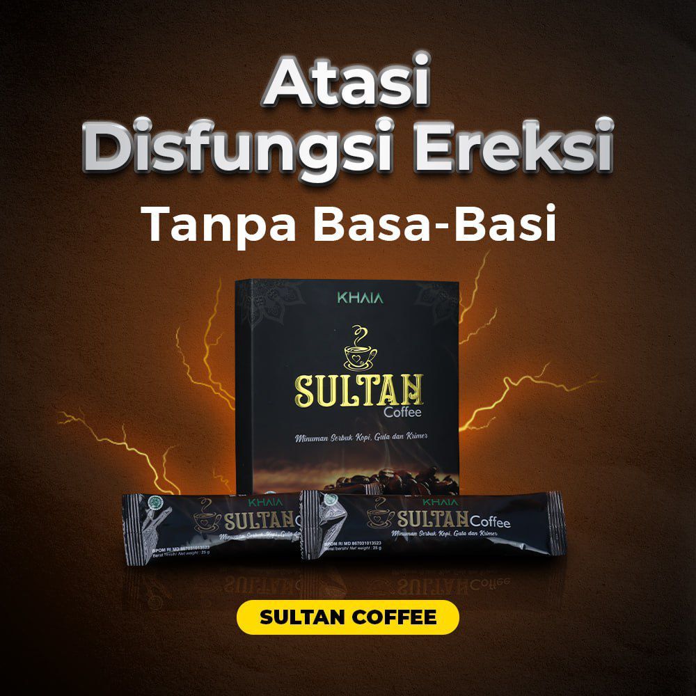 

Kopi Sutan 1 Box Isi 10 Sachet / Coffe Sultan