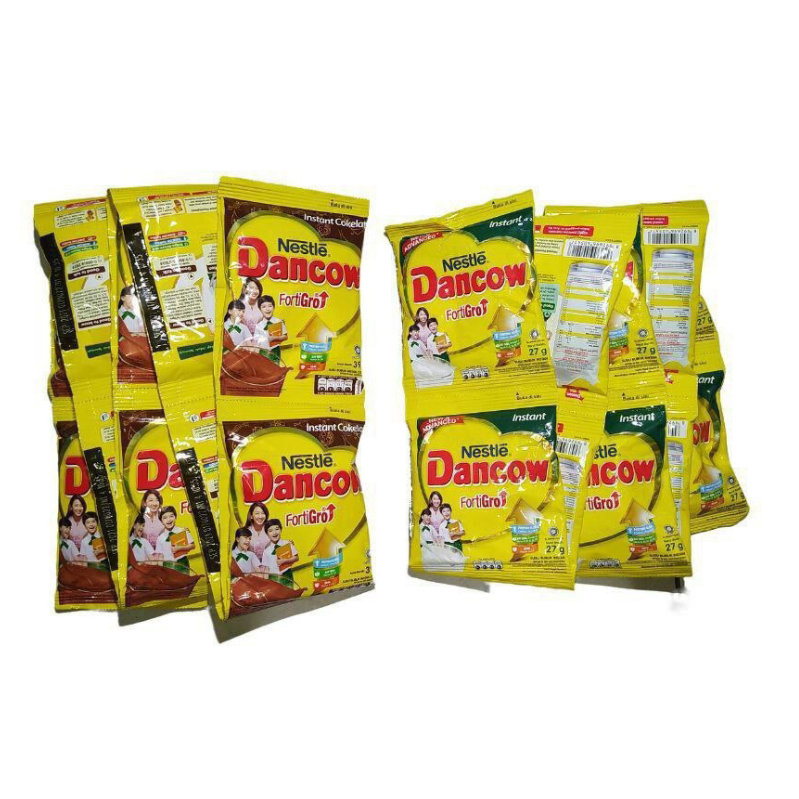 

Dancow Fortigro Nestle Sachet [Instan/coklat] 1 renteng